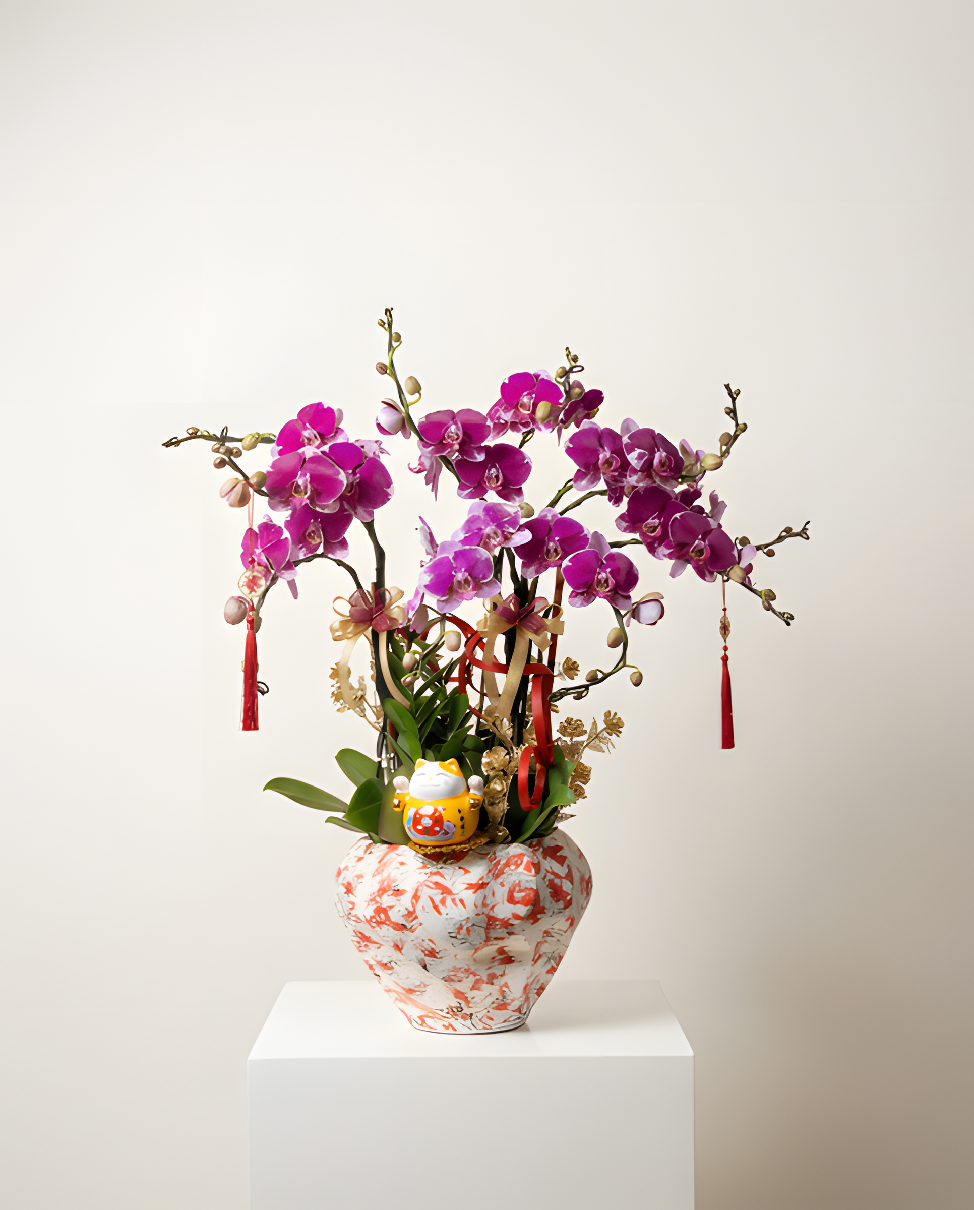 8昌米歇爾・粉紫蝴蝶蘭豪華版