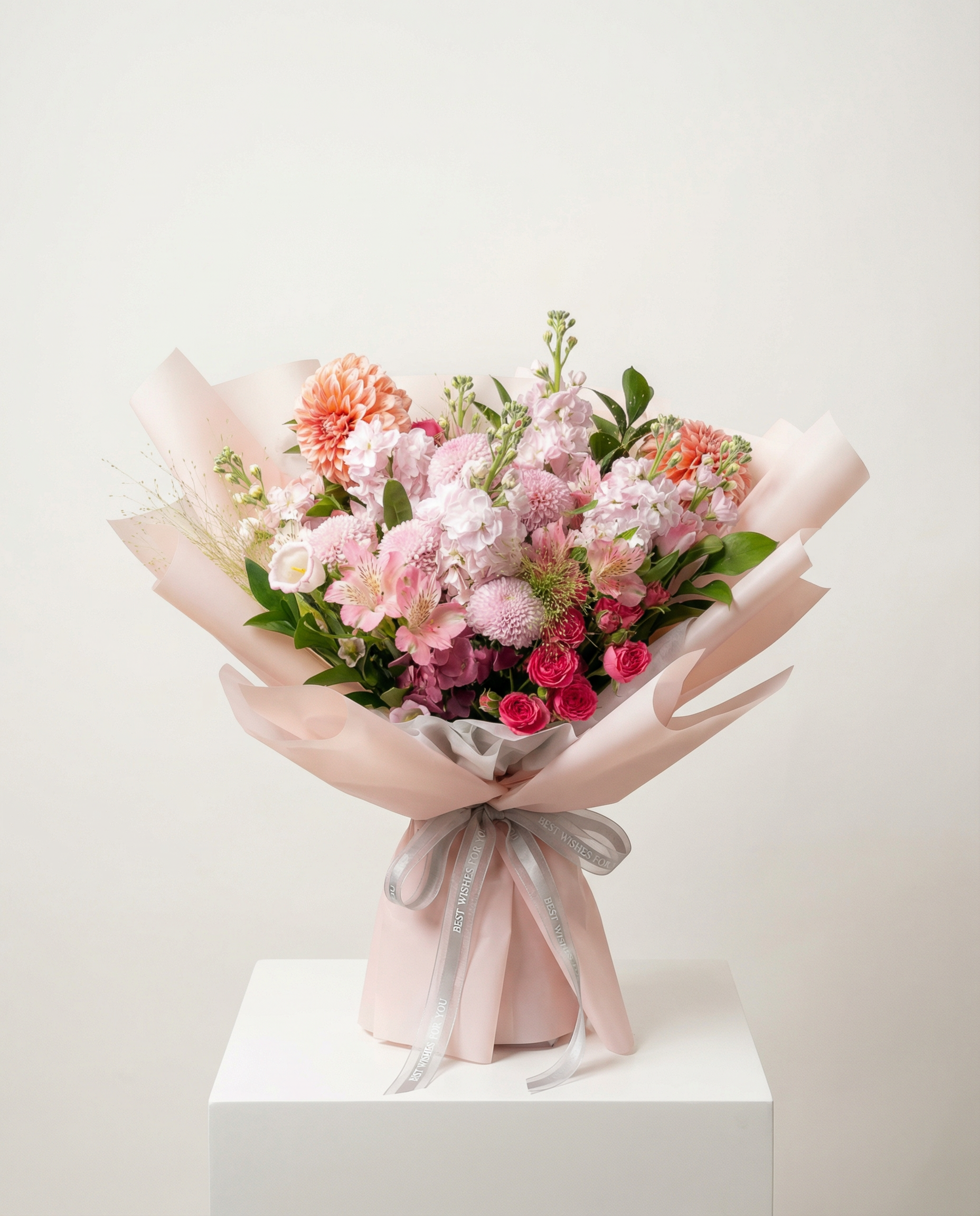 馨香歲月 - 大麗花與紫羅蘭