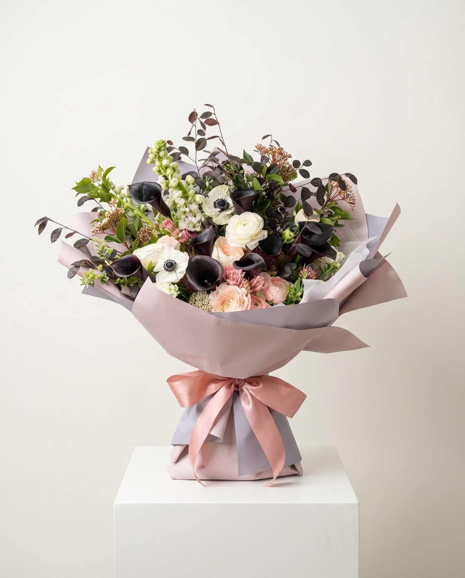 溫柔歲月 - 黑色馬蹄蘭